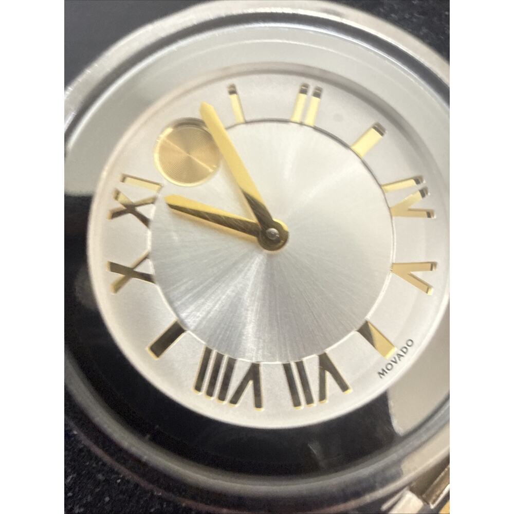 Woman’s Movado Bold MB.01.3.14.6125 Swiss 5.75” Band New Battery 32mm Case (B27) - Picture 7 of 16